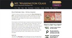 Desktop Screenshot of mtwashingtonglass.com