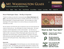 Tablet Screenshot of mtwashingtonglass.com